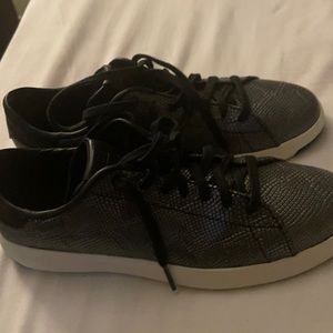 Cole Haan Silver Sneakers -  8.5 - Almost New